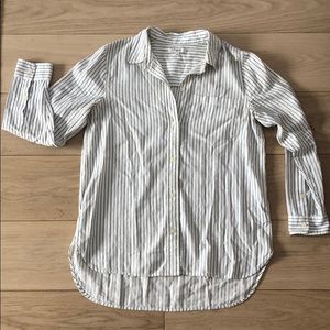 Madewell Ex Boyfriend Shirt in Napa Stripe
